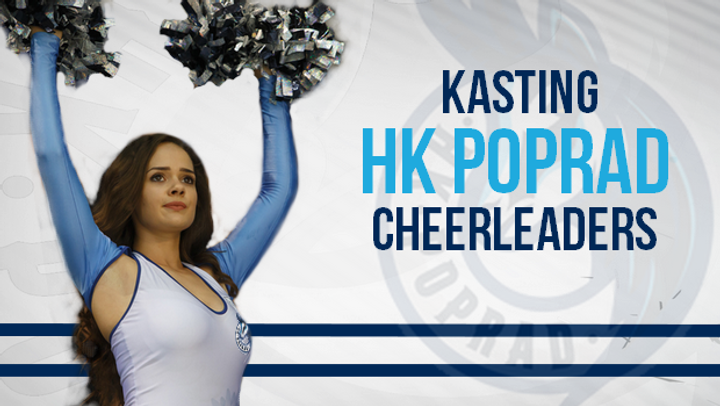 Kasting HK Poprad cheerleaders
